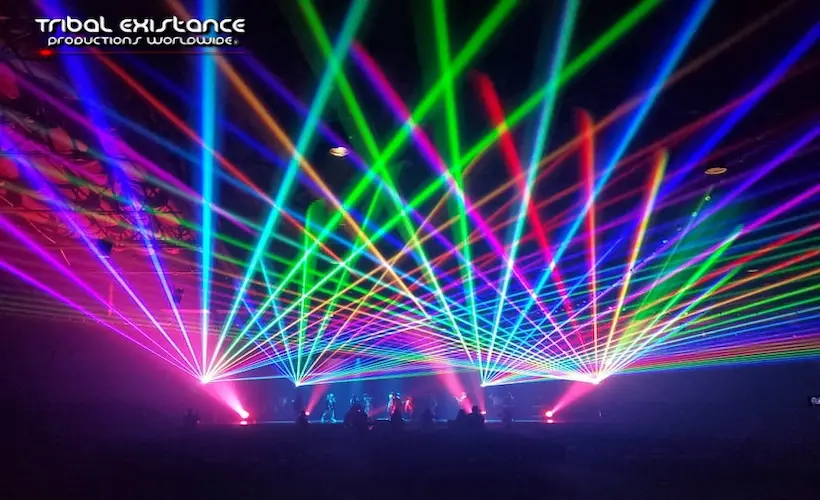 2021 Concert High Power Laser Light Show Productions