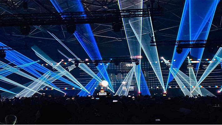 Concert Tour Laser Show Rentals 5